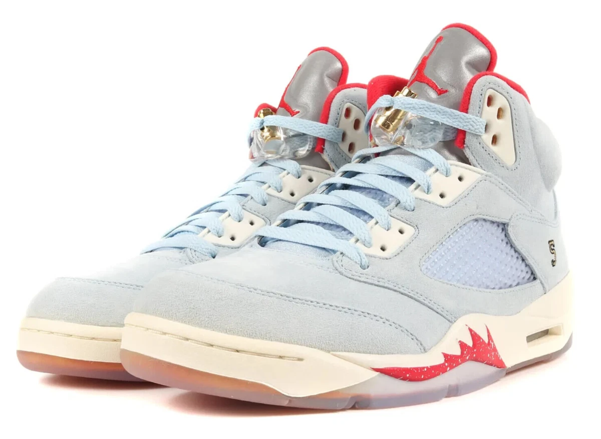 Nike Shoes Air Jordan 5 Trophy Room SP Ice Blue×University Red size US9.5/27.5cm