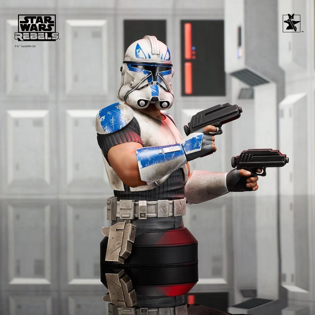 Star Wars Gentle Giant Captain Rex Mini Deluxe Bust 0560 of 2500