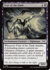 Fear of the Dark Duskmourn: House of Horror MTG Foil