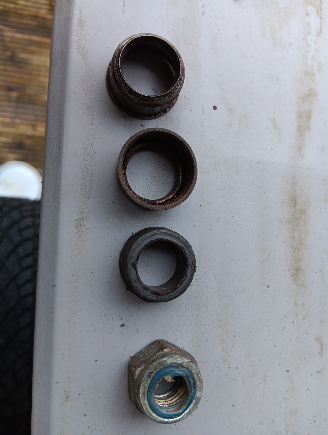 Mk1 Mk2 Ford Escort Steering Column Bushes? Used Worn 2 Bearings 1
