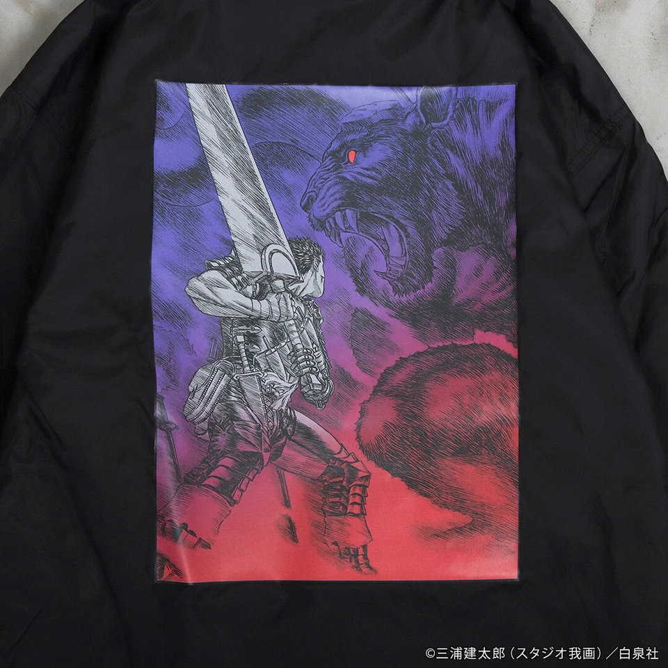 Chaqueta Berserk Immortal Zod Coach Negra Japón Limitada Nueva Preventa Foto 4 de 4