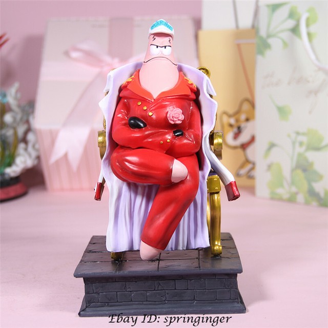 Patrick Star Cos One Piece Sakazuki Model Painted Pvc Figure In Stock For Sale Online Ebay