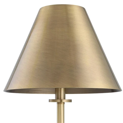 Uttermost Pilot Contemporary Metal Buffet Lamp in Brass/Gold - Picture 4 of 6