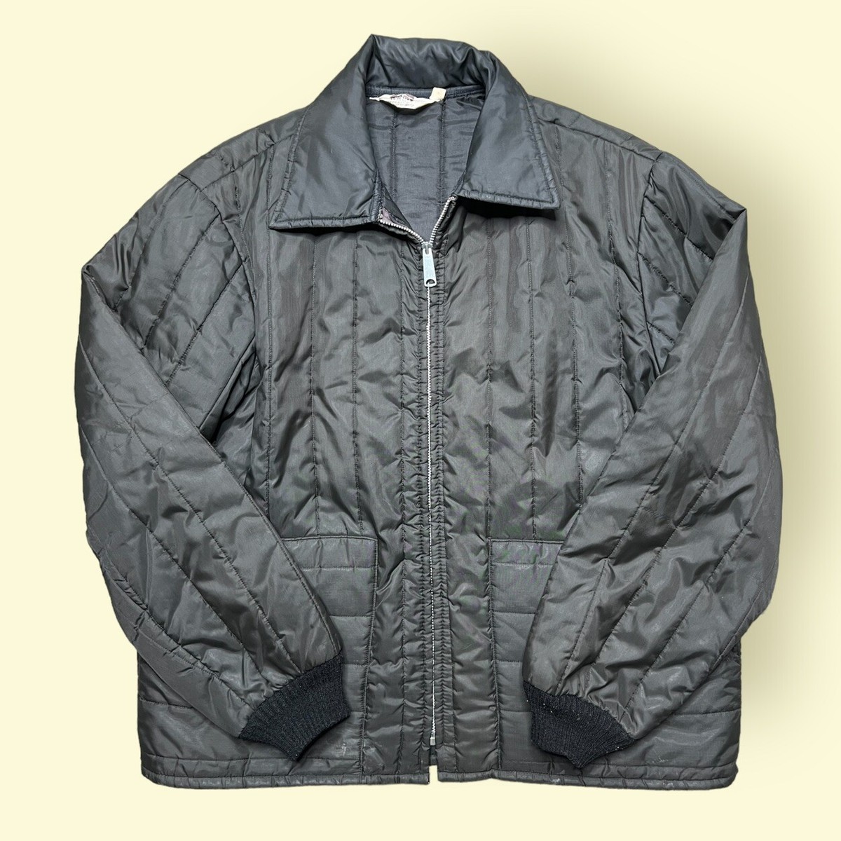 60s Montgomery Ward ハンティングジャケット Vintage 1960s Montgomery Ward Jacket Men's Large Charcoal
