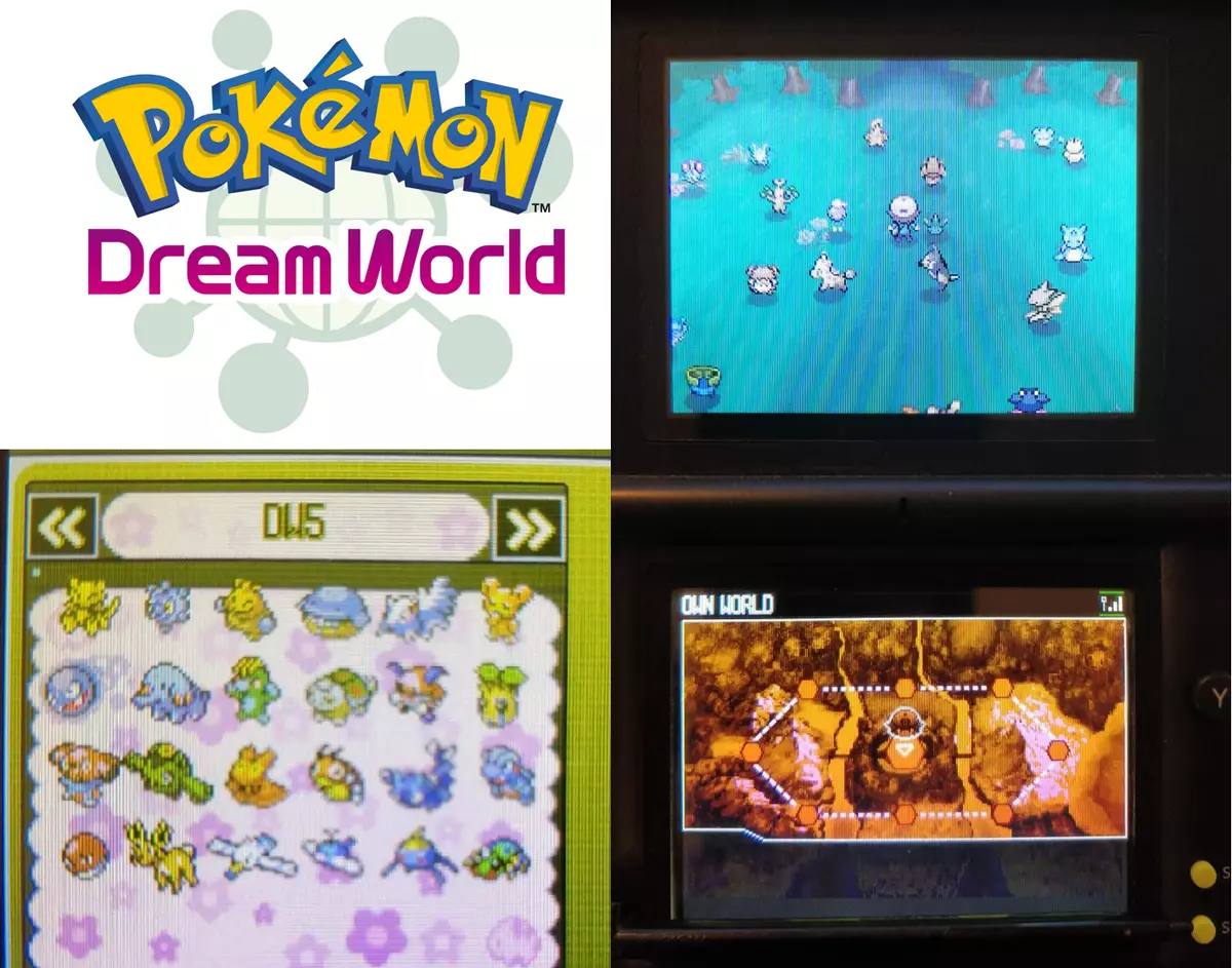 Dream World Pokemon pack: 137 Pokemons from Entree Forest with