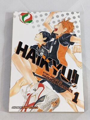 希少 初版 ハイキュー 1 2012 BECKETT 8.5 Haikyu 1 Haikyu!! Vol.1 Japanese Version Manga Comic Shunichi