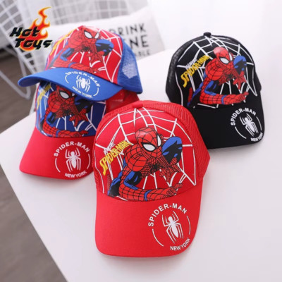 Marvel  Spider Man Base Cap Mütze in Schwarz, Blau u. Rot auch mit Netzstrukur