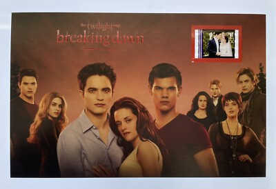 The Twilight Saga Breaking Dawn Part 1 Rare Film Cell Senitype Collectible 