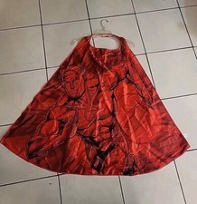 THE FLASH 36" long Red silky Satin Costume Cape dc comics graphic jla Six Flags