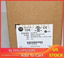 Allen Bradley 22B-V5P0N104 PowerFlex 40 Variable Input 22BV5P0N104 US Free Tax