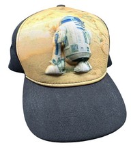 Star Wars Youth Size Puff Sublimation R2D2 Snapback Hat Official Licensed Cap
