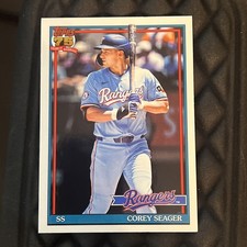 Corey Seager 2026 Topps Series 1 - 1991 35th Anniversary #T91-65 Texas Rangers 