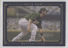 2008 Upper Deck Masterpieces Dark Blue Paper Framed 76/125 Eric Chavez #67 1e9z