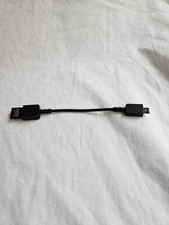 Black USB Cable USB Standard Type A Male to Micro USB Male 1:1 Connection Split