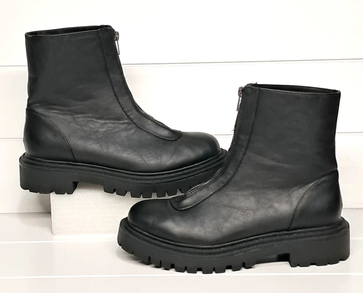 front zip boots products for sale | eBay