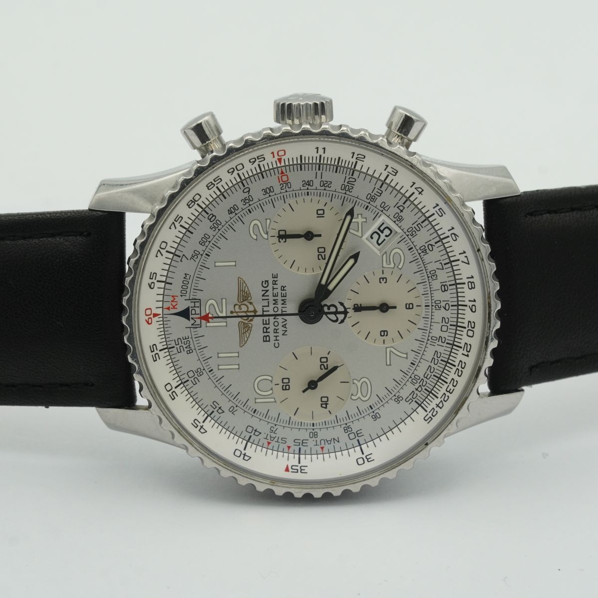 Breitling Old Navitimer Automatic A23322 44mm Ste… - image 6
