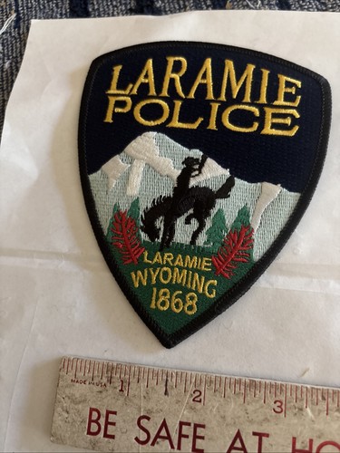 Laramie WY Police Patch