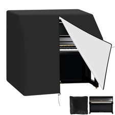 Upright Piano Cover, Heavy Duty Piano Cover For Fit an Acoustic Upright/Conso...