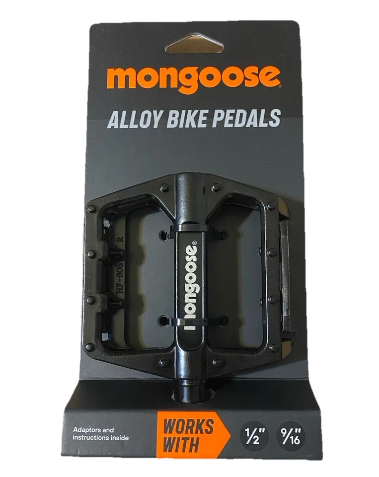 Pedales de Bicicleta Bicicletas de Montaña para Adultos, Adaptadores 1/2 y 9/16 Incluidos Ligeros Foto 3 de 4