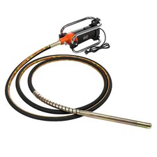 Electric Concrete Vibrator 2000W 14-3/4 feet Poker to Remove Air Bubbles 6m