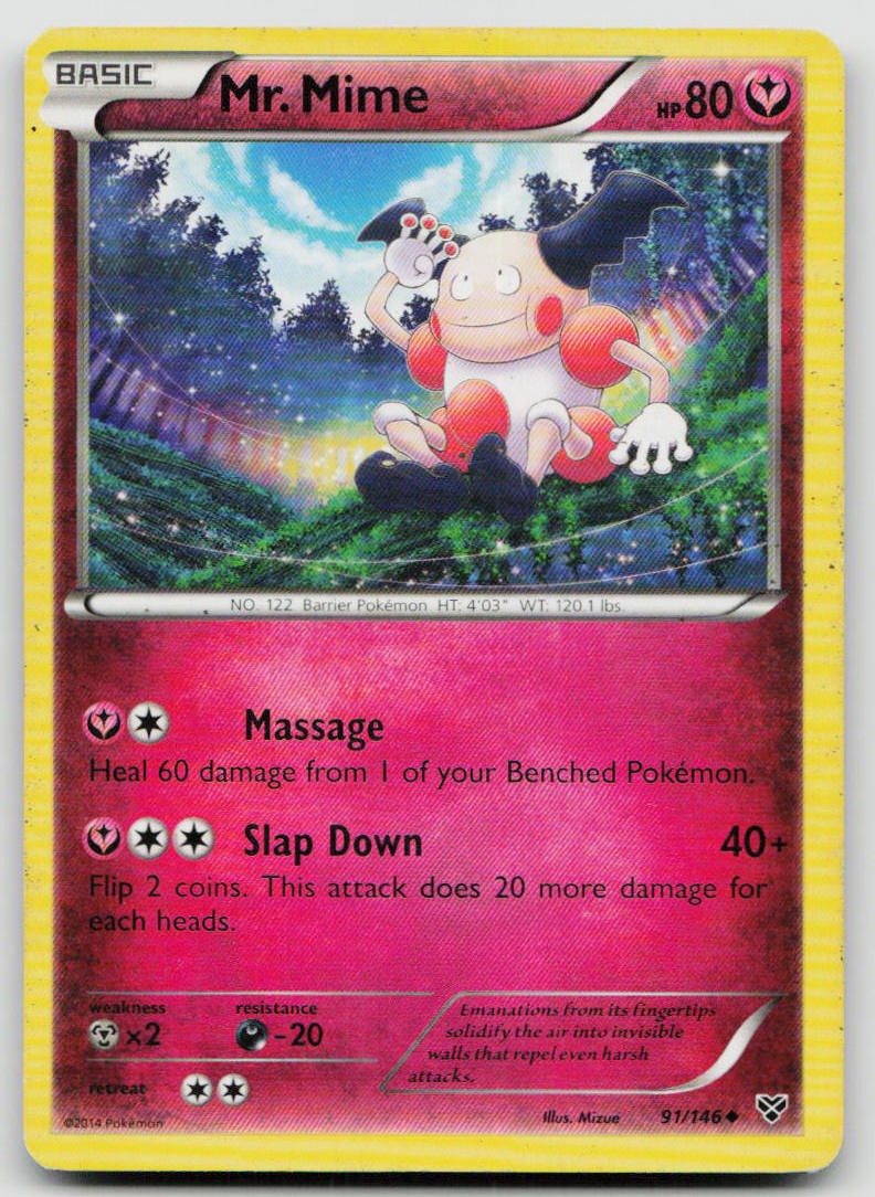 LP Mr. Mime 91/146 Uncommon XY Pokemon