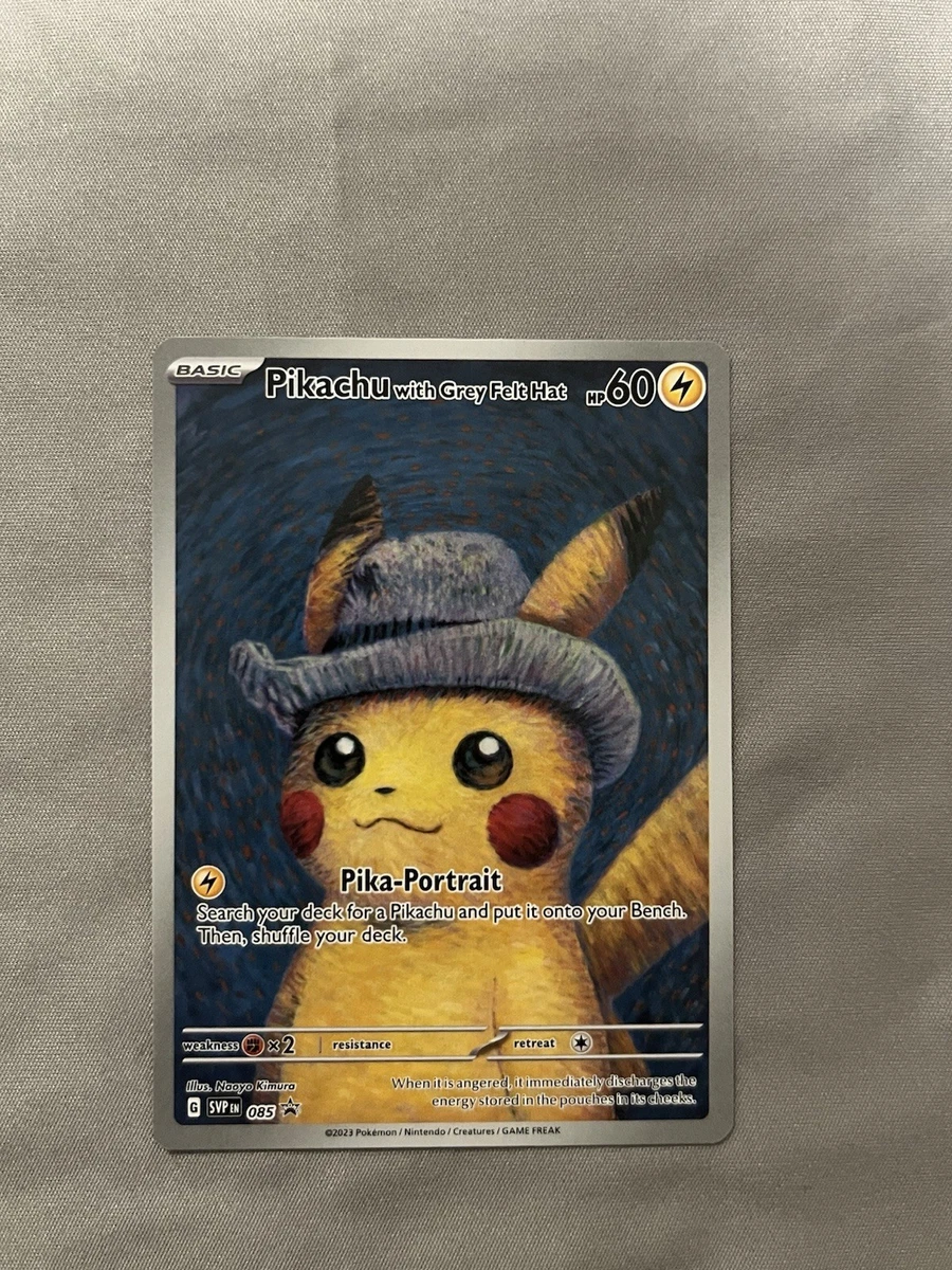 Pikachu with Grey Felt Hat Pokémon TCG Cards for sale | eBay