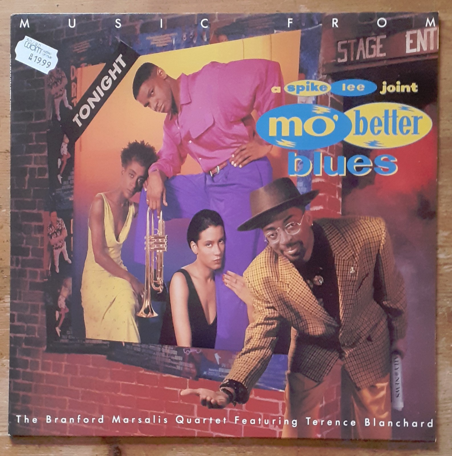 Vinyl- LP -Branford Marsalis Quartet Featuring Terence Blanchard Mo Better Blues