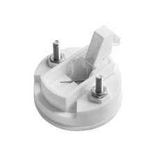 seork Telescoping Attic Ladder Latch 36-62 Door Ceiling White 