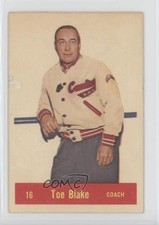 1957-58 Parkhurst Toe Blake #16 HOF 0a6