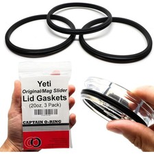   Replacement Lid Seal Gaskets for Stainless Steel Insulated Tumbler Mugs