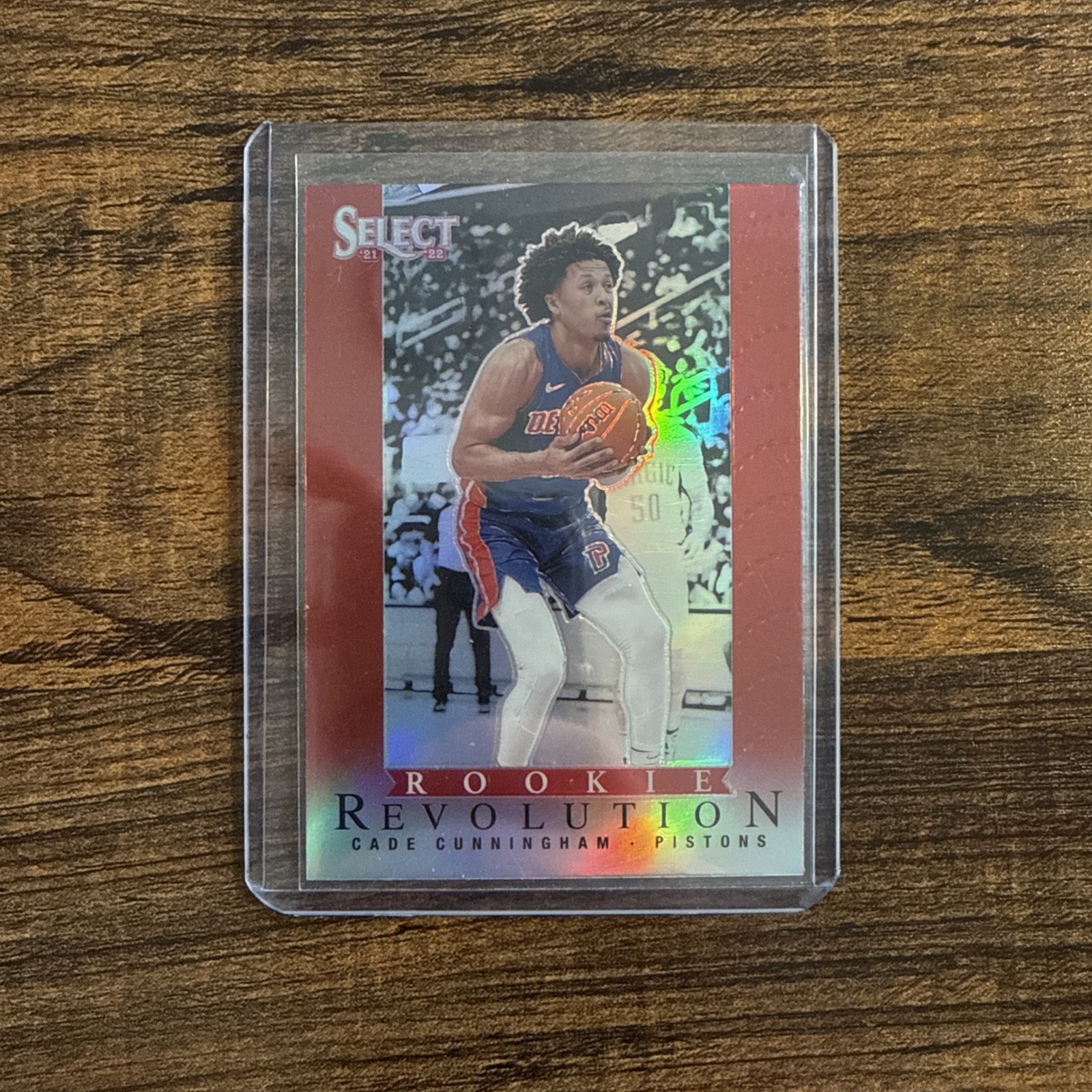 2021-22 Panini Select - Rookie Revolution Cade Cunningham #25 Red Prizm (RC)