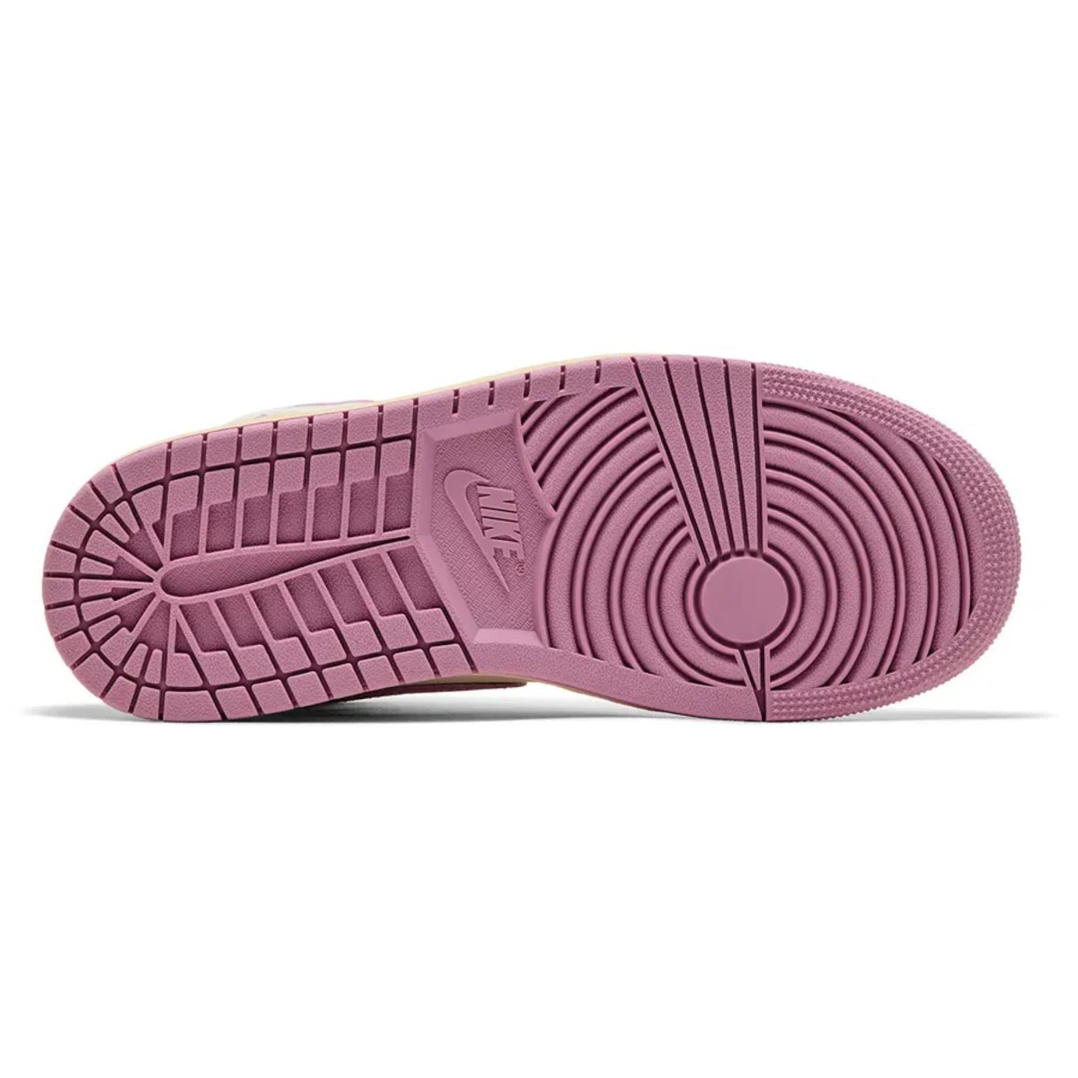 Nike Air Jordan 1 Mid Sail Pink Coconut Milk BQ6472-162 Womens