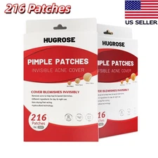 216 Patches Invisible Pimple Patches Hydrocolloid Acne Spot Day Night Care US