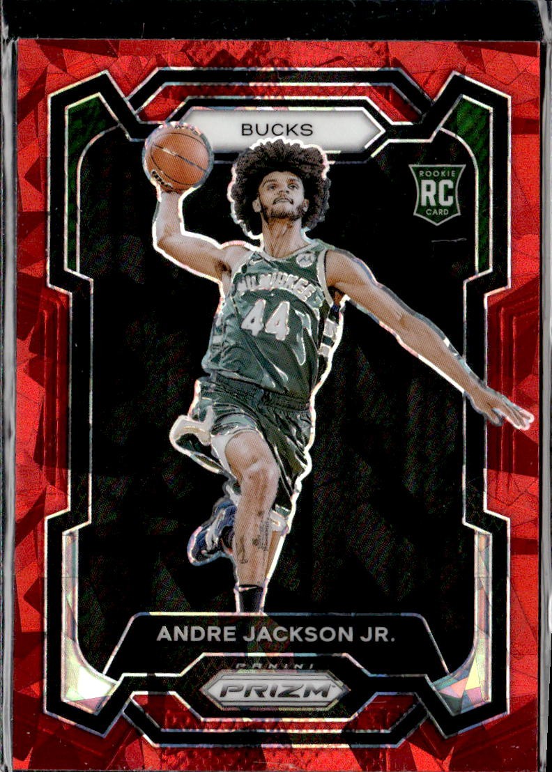 2023-24 Panini Prizm Andre Jackson Jr. #131 Prizms Red Ice RC