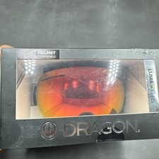 NEW Dragon Ski Goggles Dragon X1 Snow Sport LumaLens DRG1517528011 Red Ion