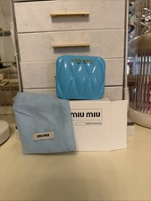Miu Miu Parfums BLUE Mirror Double-Sided Dual Makeup Beauty Novelty GWP NIB