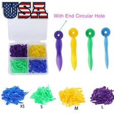 1000 Dental Plastic Wedges Concave Design Arc Diastema Wedge w End Circular Hole