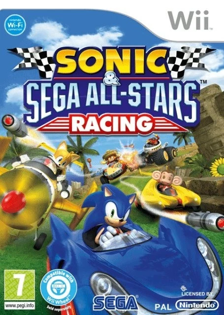SONIC SEGA ALL STARS RACING NINTENDO Wii PAL-España Español