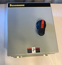 Bussmann Control Panel Disconnect Switches EFJ1004-4PB8 Hoffman A1412CHNF