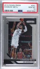 2018-19 Panini Prizm Chimezie Metu #241 PSA 10 GEM MT 00e8