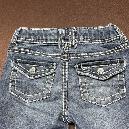 Xhilaration Jeans. Girls 5. Thick Stitch - Picture 10 of 10