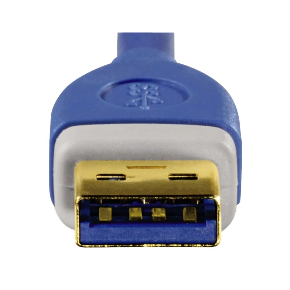 Hama HQ 3m USB 3.0 USB-Kabel Micro-B-Stecker Micro-USB Gold geschirmt PC HDD Hub - Bild 4 von 4
