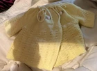 Cabbage Patch Doll Vintage Yellow Knit Sweater Only
