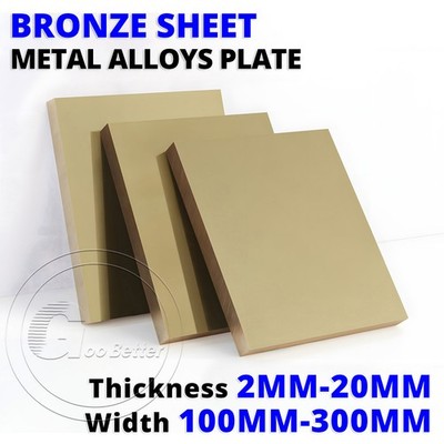 Bronze Sheet Metal Alloys Plate Thick 2mm-20mm, Width 100mm-300mm