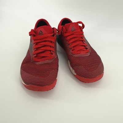 Reebok Crossfit Nano Red Training Shoes Sneakers Women Size 6 Running Walking