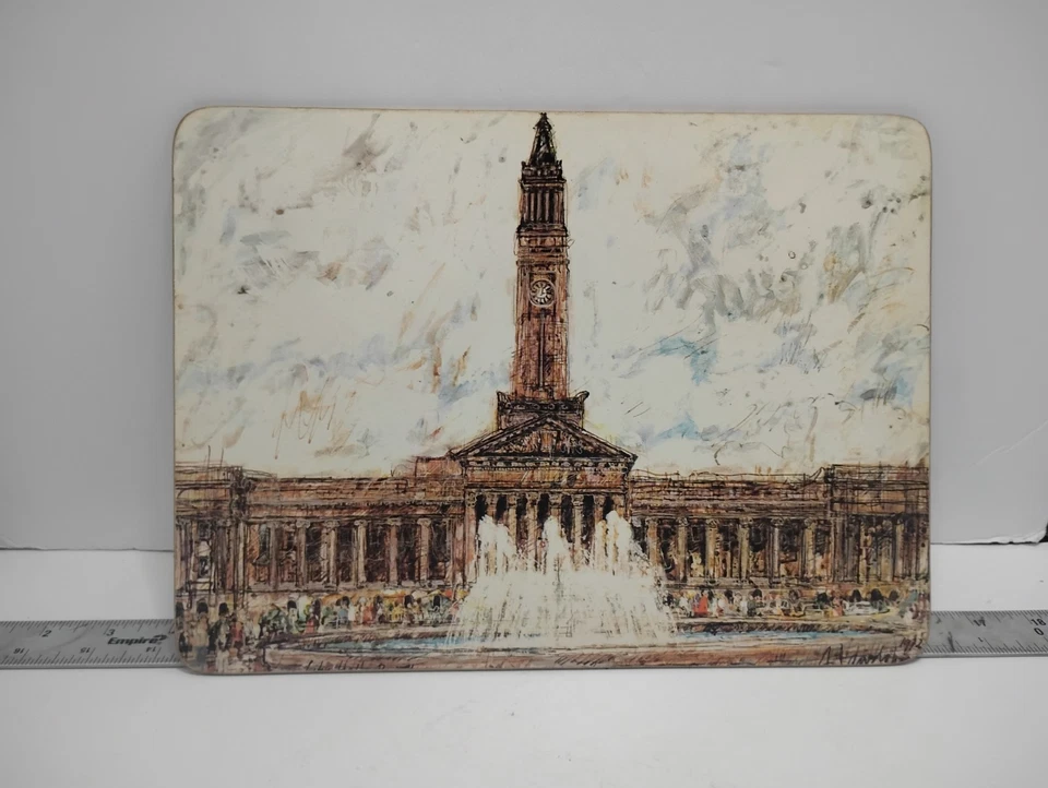 Set Of 6 Vintage Australia Today Landmarks Placemats, Opera House, Harbour... - Image 4 of 4