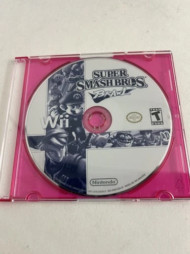 Super Smash Bros. Brawl - Nintendo Wii Disc Only *Working Tested*