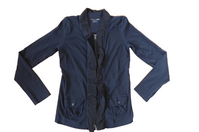 **MARC CAIN **Jacke in BW-Ripp**Schwarz**N4**