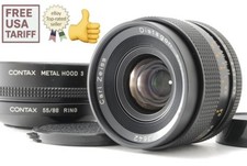 Hood  Near MINT Contax Carl Zeiss Distagon 35mm f/2.8 AEJ Lens C/Y From JAPAN