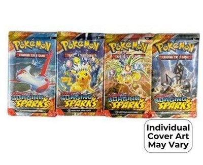 surging sparks booster box ebay Amazon.com: Pokemon Surging Sparks Sleeved Eight (8) Booster Packs : Toys &  Games main image 1